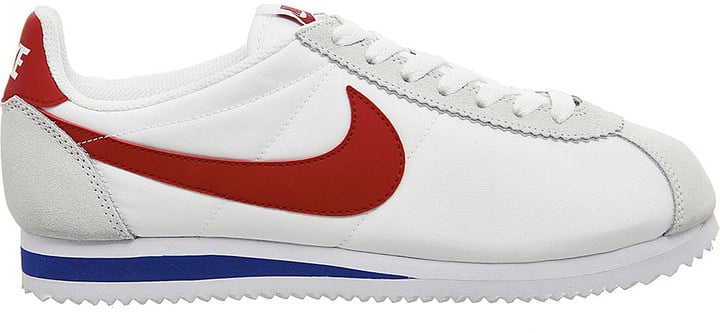 Nike Cortez suede and nylon trainers 