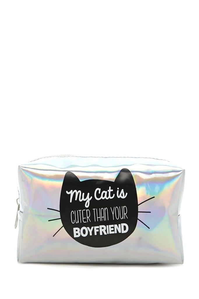 Holographic Makeup Bag ($9)