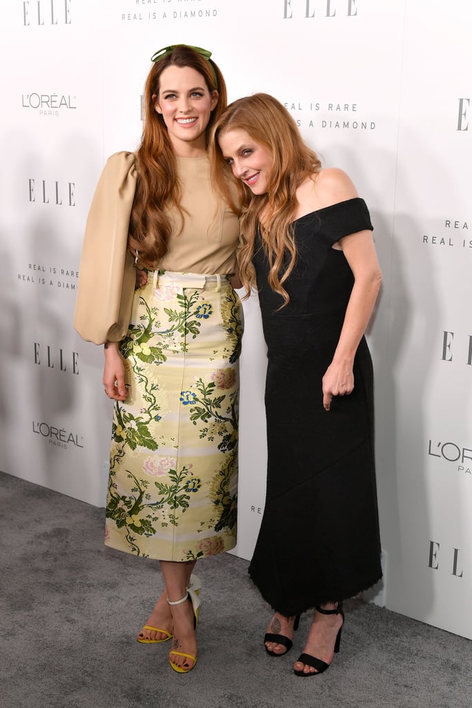 Lisa Marie Presley and Her Daughters on the Red Carpet