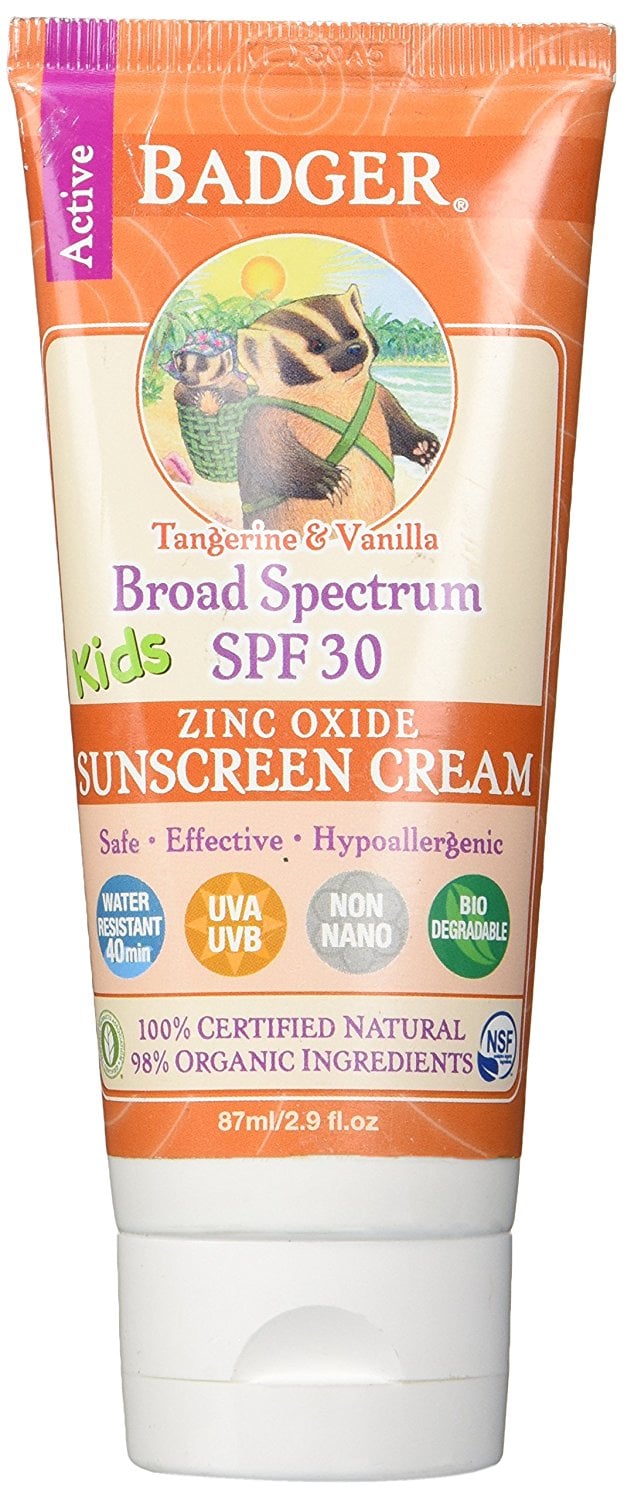 Badger Balm Kids Sunscreen Cream Sunscreens by Moms