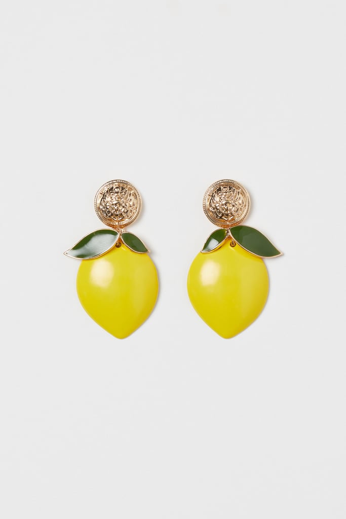 H&M Lemon-Shaped Earrings