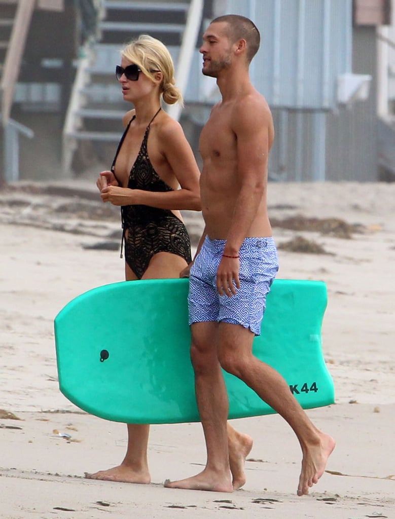 Paris Hilton Kissing Mystery Man After River Viiperi Breakup