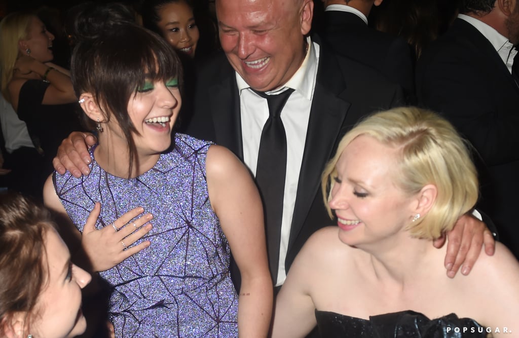 Gwendoline Christie and Maisie Williams Pictures