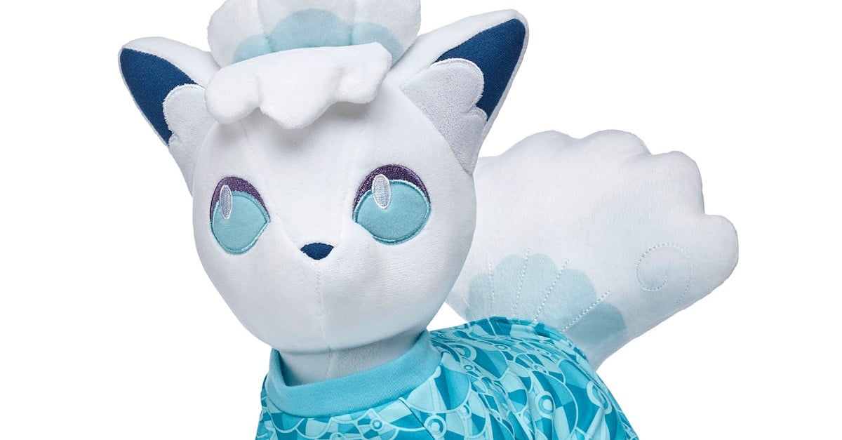 Vulpix plush shop build a bear