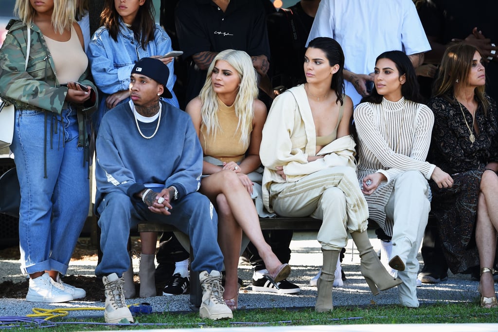 The Kardashian-Jenners at Kanye West's NYC Fashion Show 2016