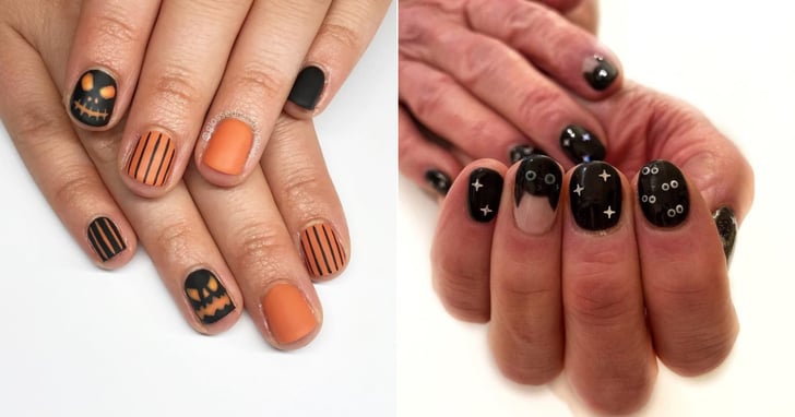 Simple halloween nails cheap