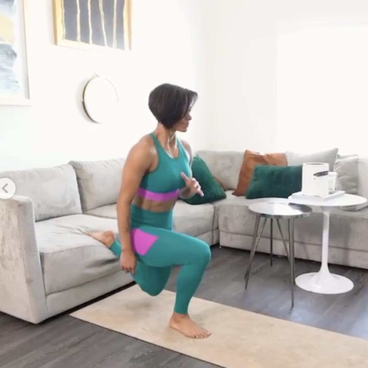 Couch Workout From Massy Arias POPSUGAR Fitness UK
