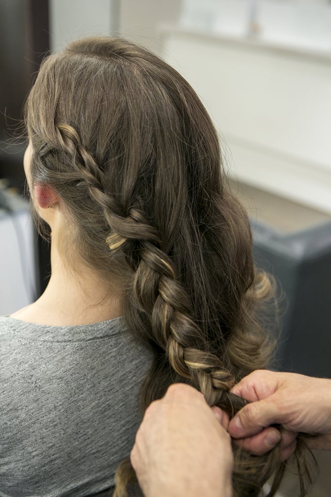 Step One: Braided Chignon For Brunch