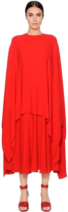 Valentino Layered Silk Georgette Caftan Dress