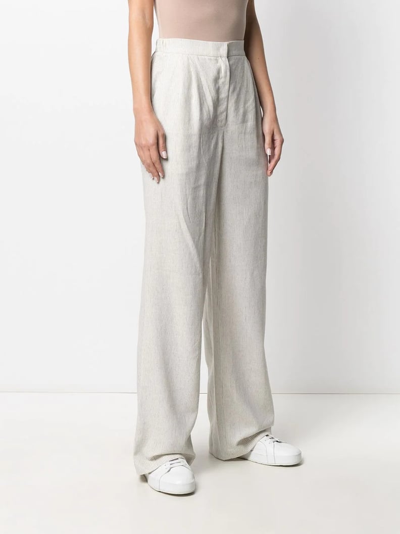 12 Storeez Striped Linen Trousers