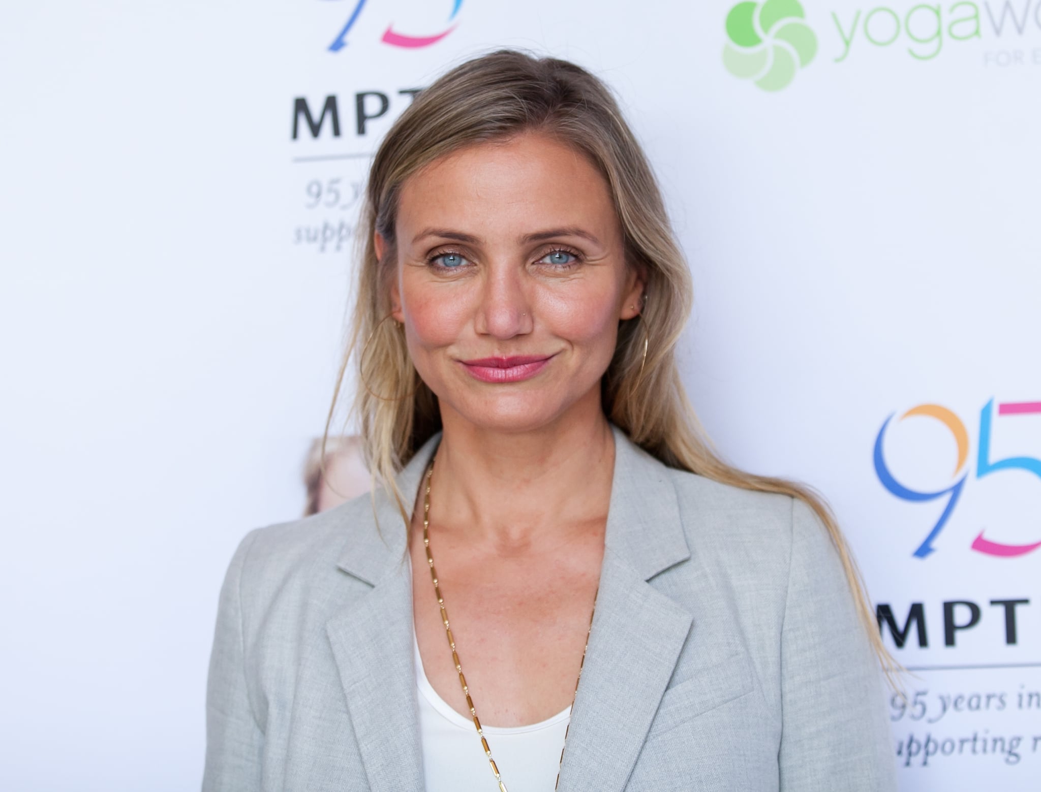 WOODLAND HILLS, CA - JUNE 10:  Cameron Diaz attends the MPTF Celebration for health and fitness at The Wasserman Campus on June 10, 2016 in Woodland Hills, California.  (Photo by Tibrina Hobson/Getty Images)