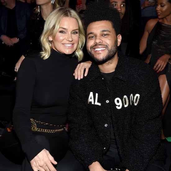 The Weeknd Supports Bella at Victoria's Secret Fashion Show