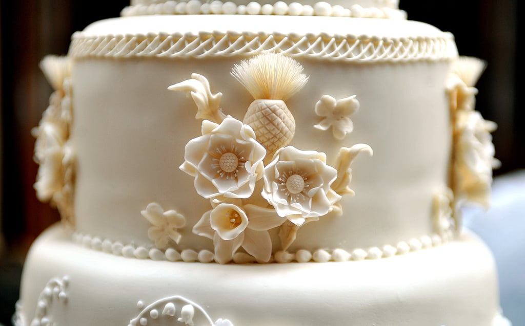 The theme of Kate's wedding vision board was The Language of Flowers. From the beginning of the planning process, the duchess-to-be chose the Victorian practice of imbuing meaning to every single bloom, and so the embroidery on her dress, floral frosting on the cake, and fresh flowers were all chosen accordingly.