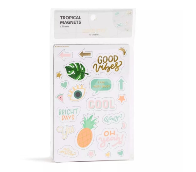 Tropical Locker Magnets