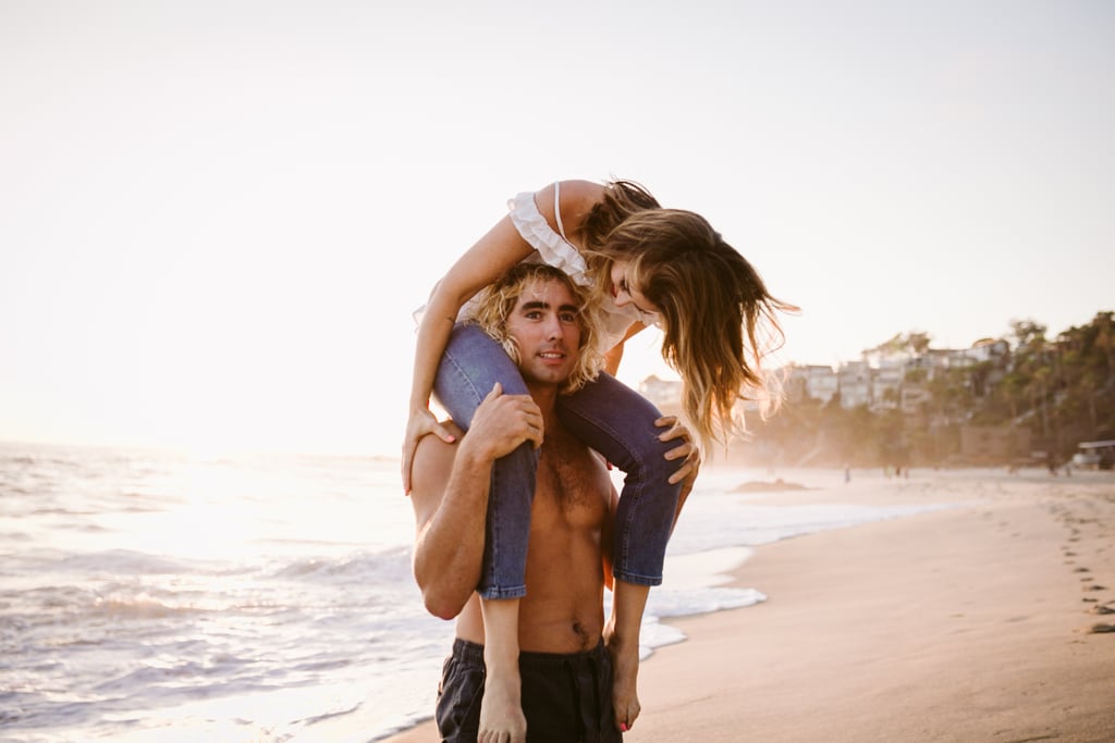 California Beach Engagement Shoot