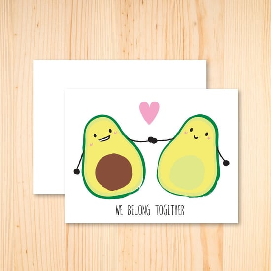 Avocado Valentine's Day Cards