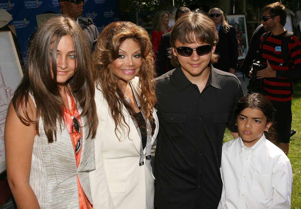 Paris, Prince, and Blanket Jackson Family Pictures