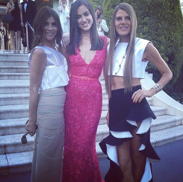 And fits right in with the fashion elite.