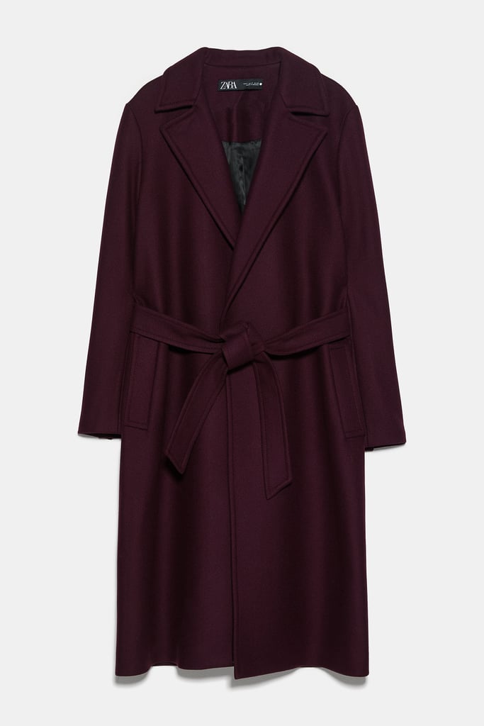 Zara Belted Coat