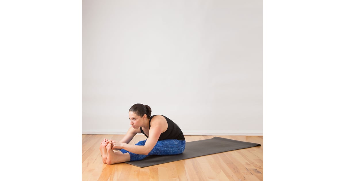 What Is Seated Forward Bend? : Seated Forward Bend Chair Stretch – YYDDL