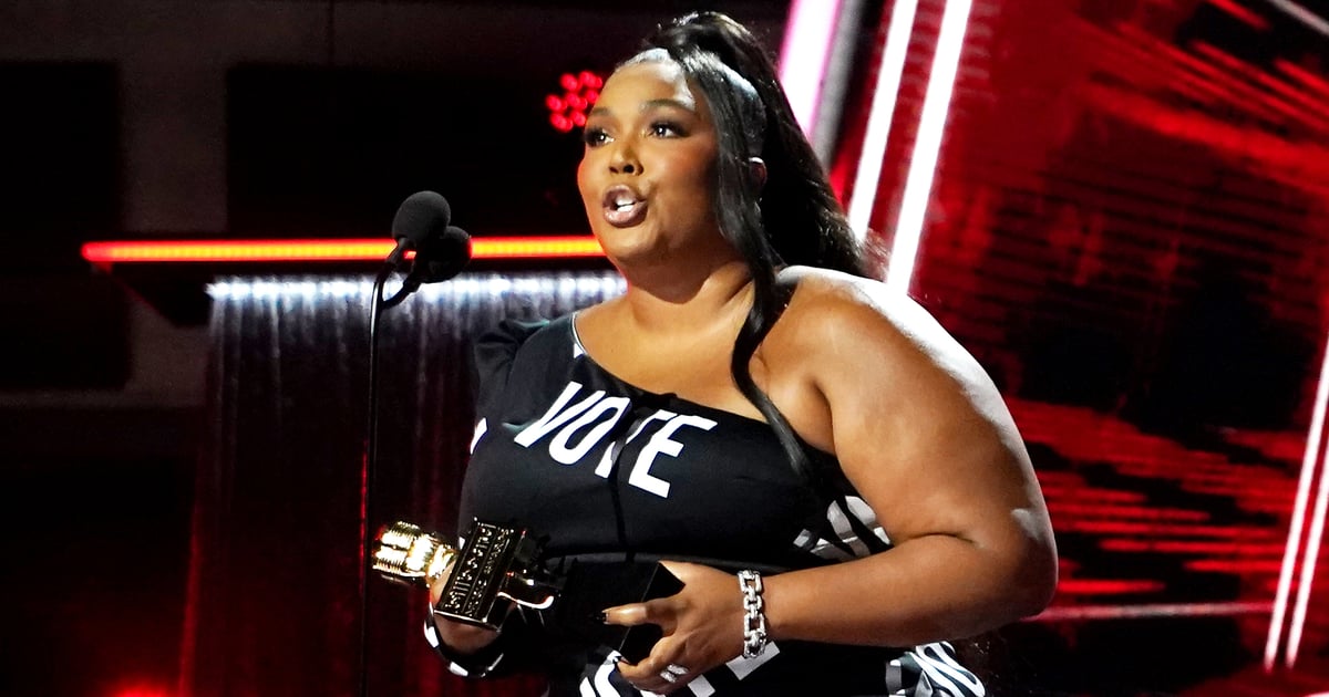 Lizzo Reminds Us She’s a Powerhouse in Her Custom “VOTE” Minidress