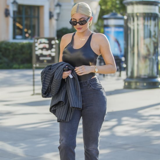 Kylie Jenner Bodysuit With Stormi Necklace