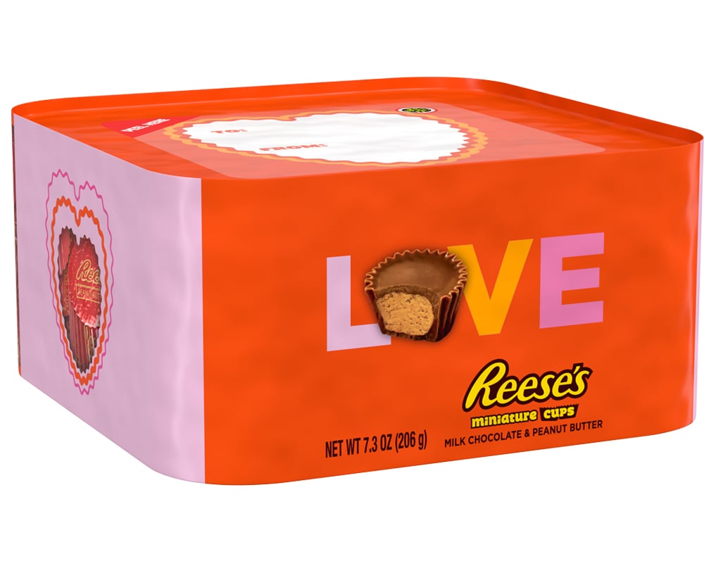 Reese's Peanut Butter Cup Miniatures Valentine Gift Cube ($3)