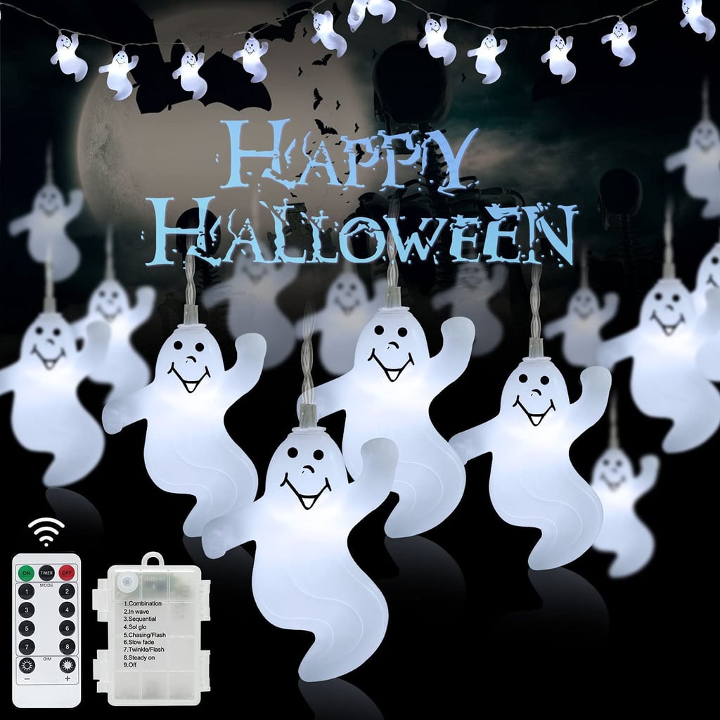 FastDeng Halloween Ghost String Lights