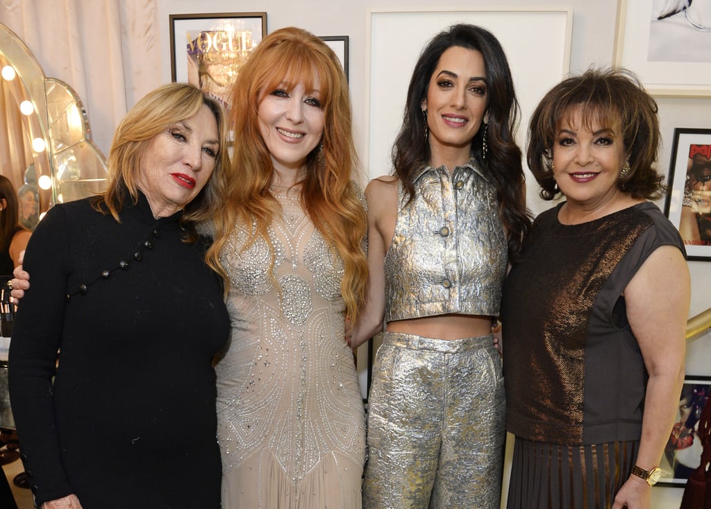 Amal Clooney at Charlotte Tilbury's Naughty Christmas Party