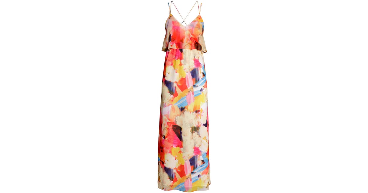 H&M Patterned Dress ($50) | Summer Party Dresses | POPSUGAR Fashion ...