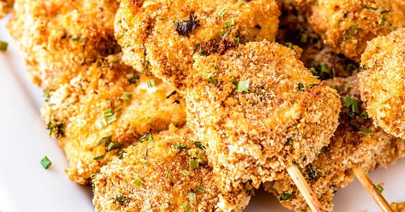 Breaded Dijon Chicken Skewers