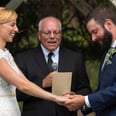 A Dog Completely Photobombed His Owners' Wedding — and This Needs to Be Framed