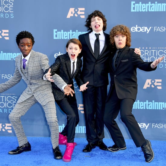 Stranger Things Cast at the 2017 Critics' Choice Awards