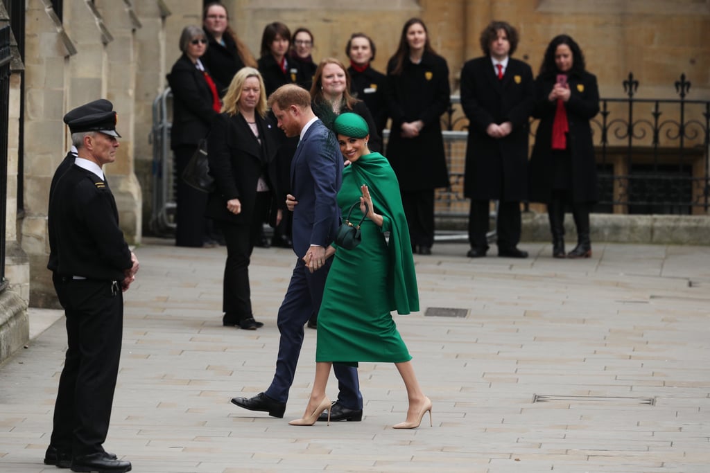 Prince Harry and Meghan Markle at Commonwealth Day Service 2020