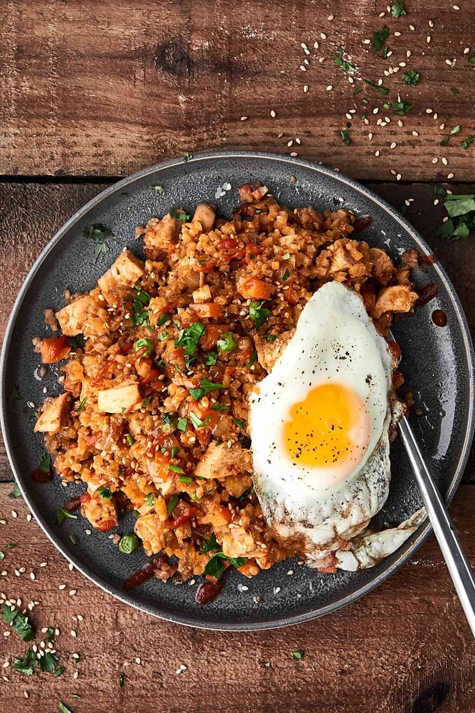 Chicken Cauliflower Fried Rice | Low-Fat Recipes | POPSUGAR Fitness ...