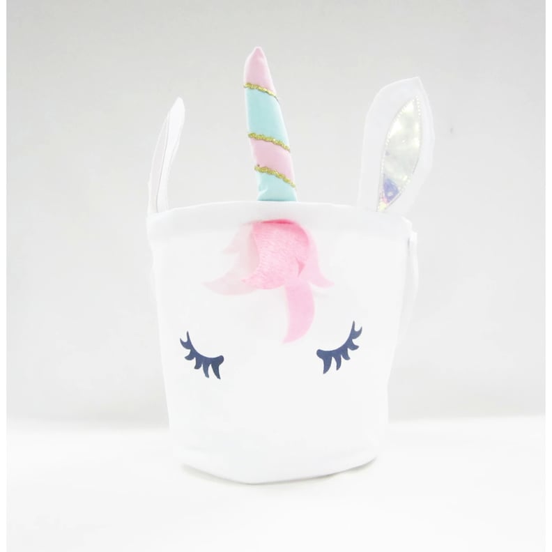 Canvas Unicorn Easter Basket