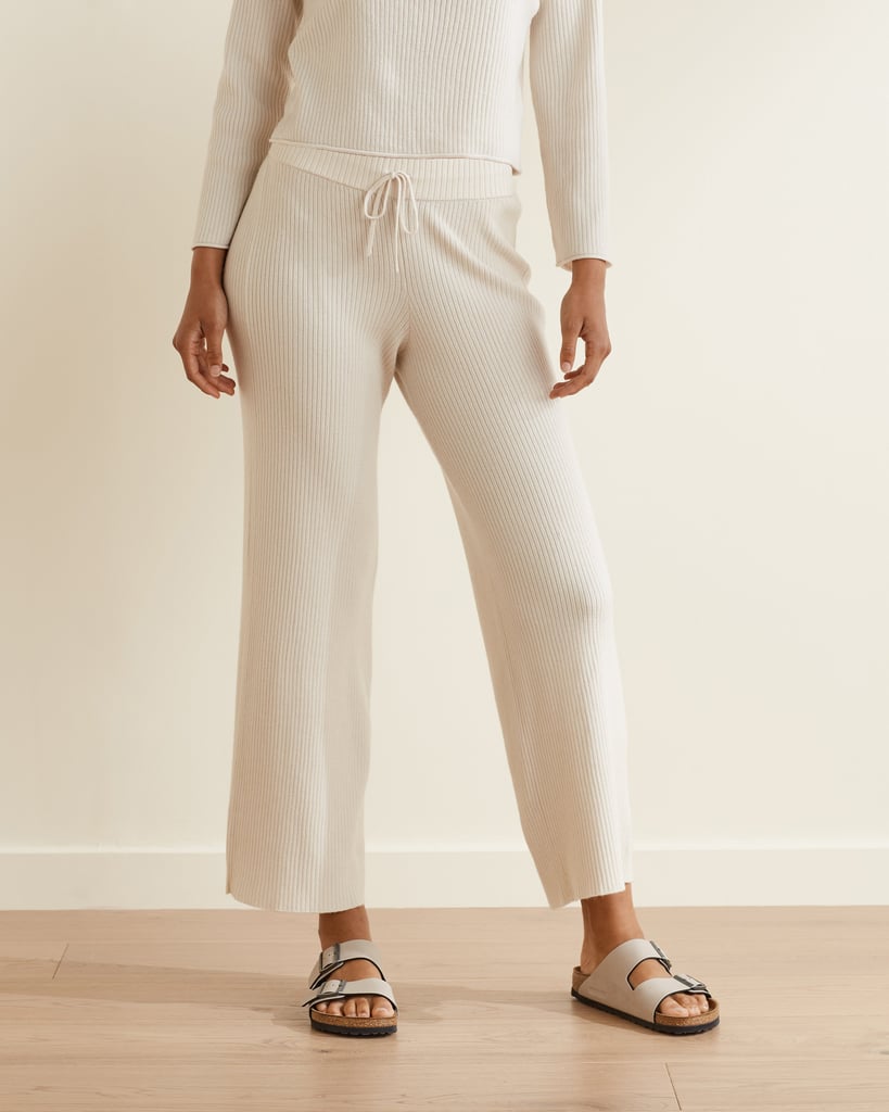 UpWest Comfort Stretch Ribbed Wide-Leg Pant