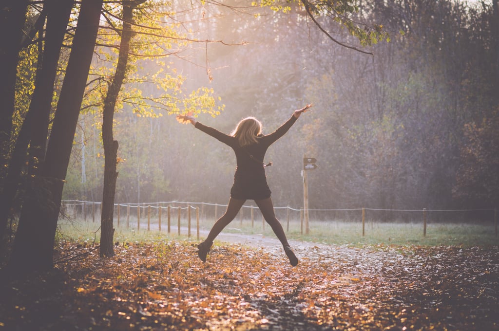 Pretend to Be a Kid Again and Jump in a Pile of Autumn Leaves