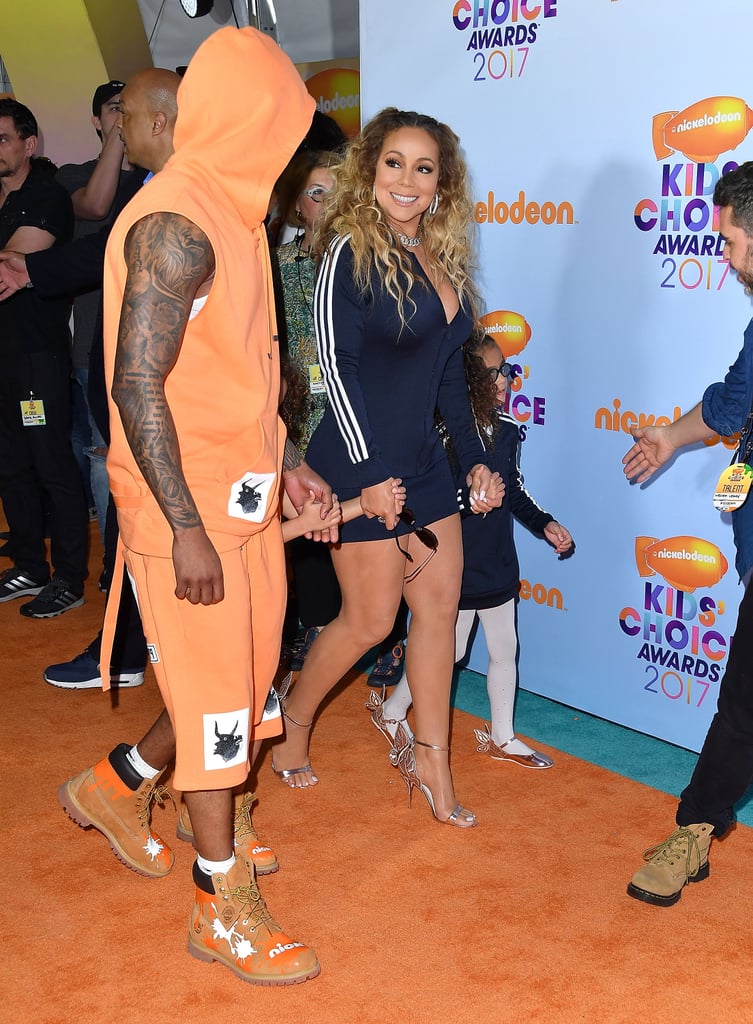 Mariah Carey and Nick Cannon Family 2017 Kids' Choice Awards