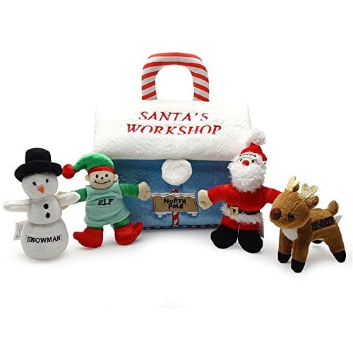 Baby's My First Christmas Gift Santa's Workshop Playset