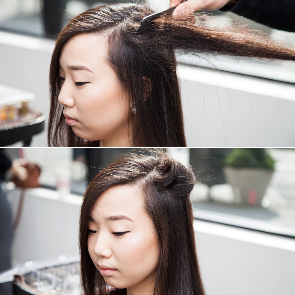 Step 1: Tease and Roll