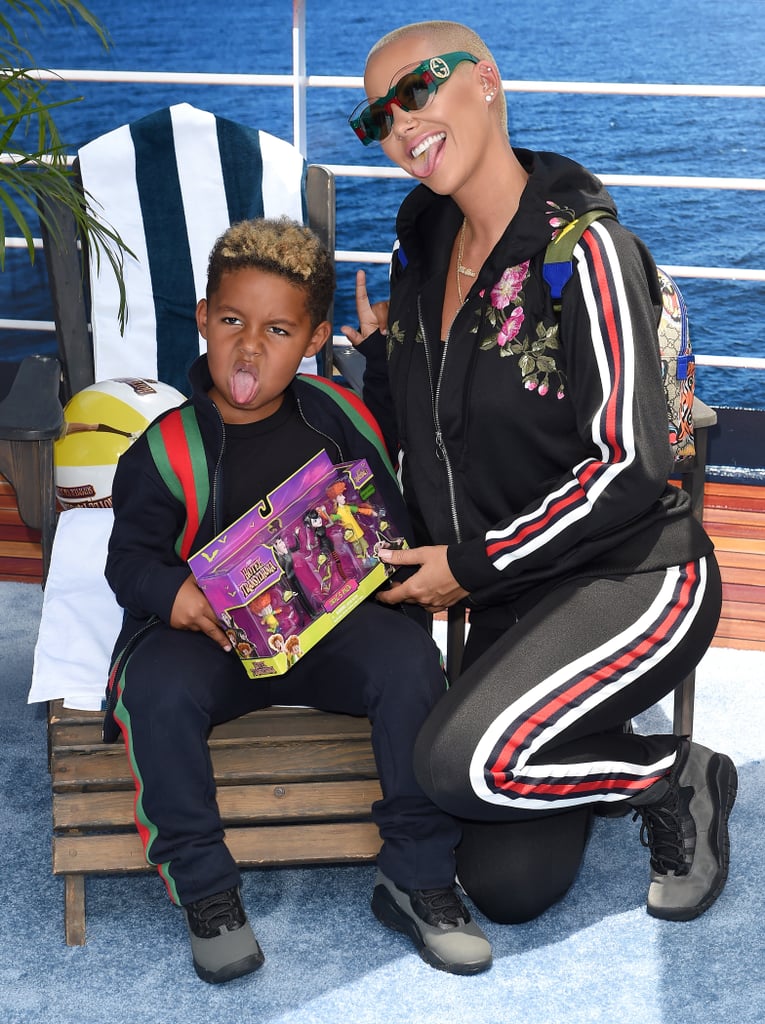 Amber Rose on Letting Her Son Curse