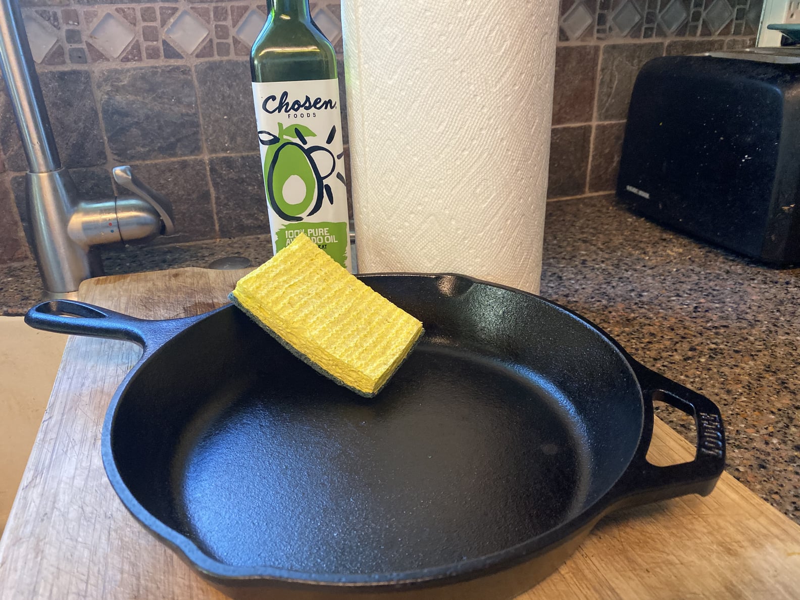 How to Clean a Cast Iron Skillet With Photos POPSUGAR Food