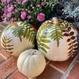 Preserve a Little Piece of Summer With These DIY Pressed-Flower Pumpkins