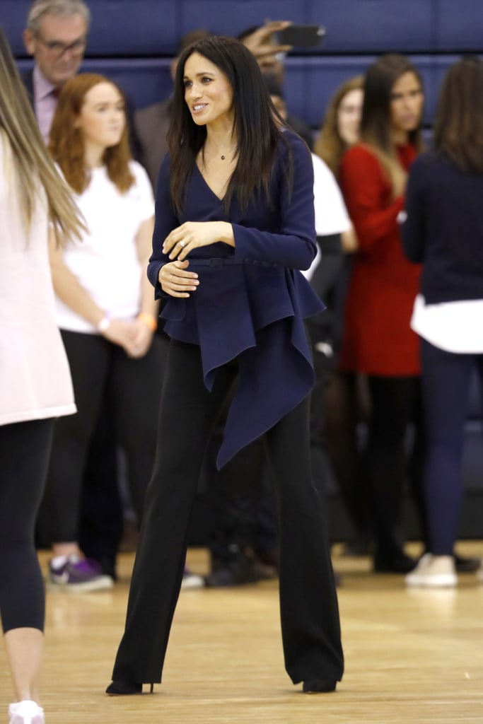 Meghan Markle Straight Hair September 2018