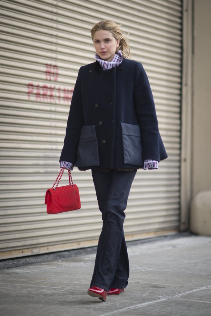 Street Style Stars at New York Fashion Week Fall 2015 | POPSUGAR Fashion