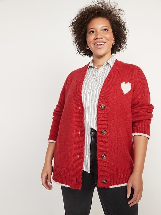 old navy tan cardigan