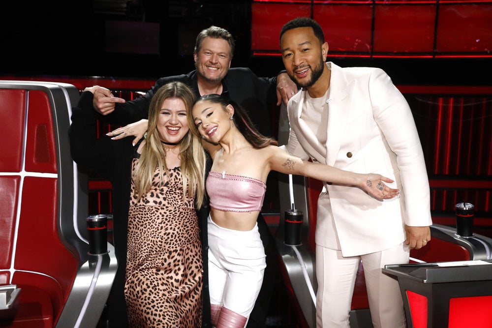 Ariana Grande's Britney Spears-Inspired Outfit on The Voice