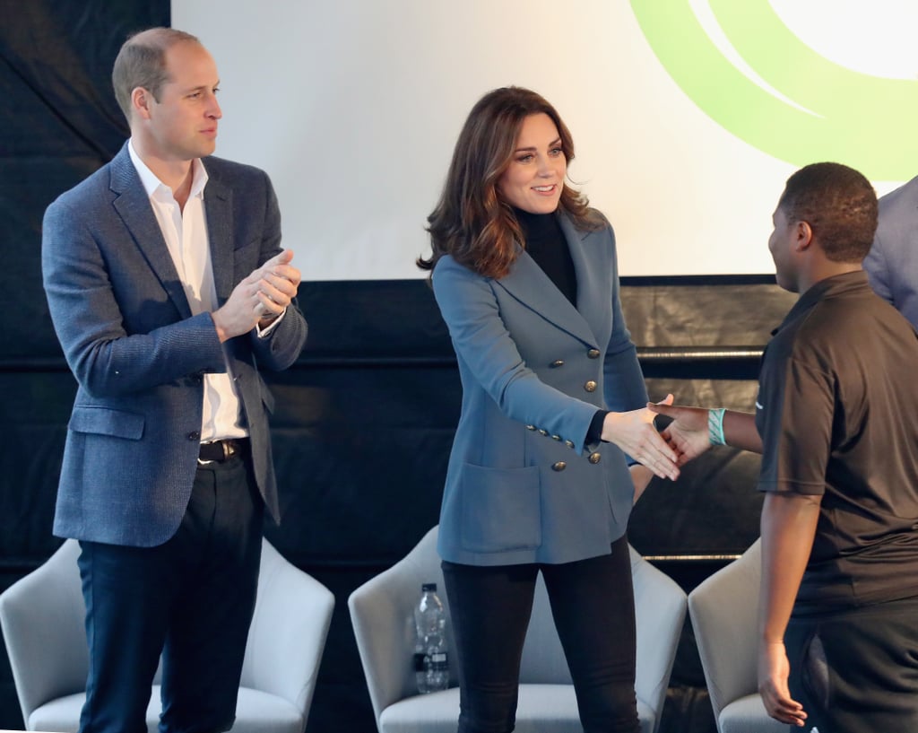 Prince William and Kate Middleton at Coach Core Graduation