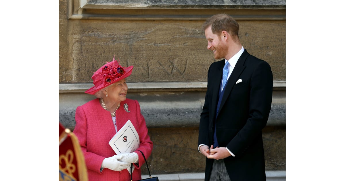 Prince Harry and his grandmother shared a laugh at Lady Gabriella's